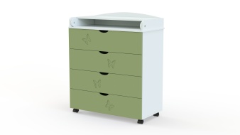 Комод Флай 1 BMS с колесиками