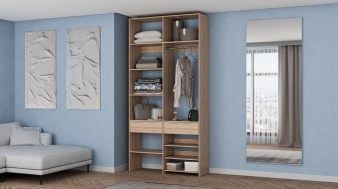 Стеллаж для одежды Мирта 81 BMS