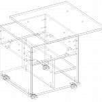 Схема сборки Стол журнальный Хелена тип 9 BMS