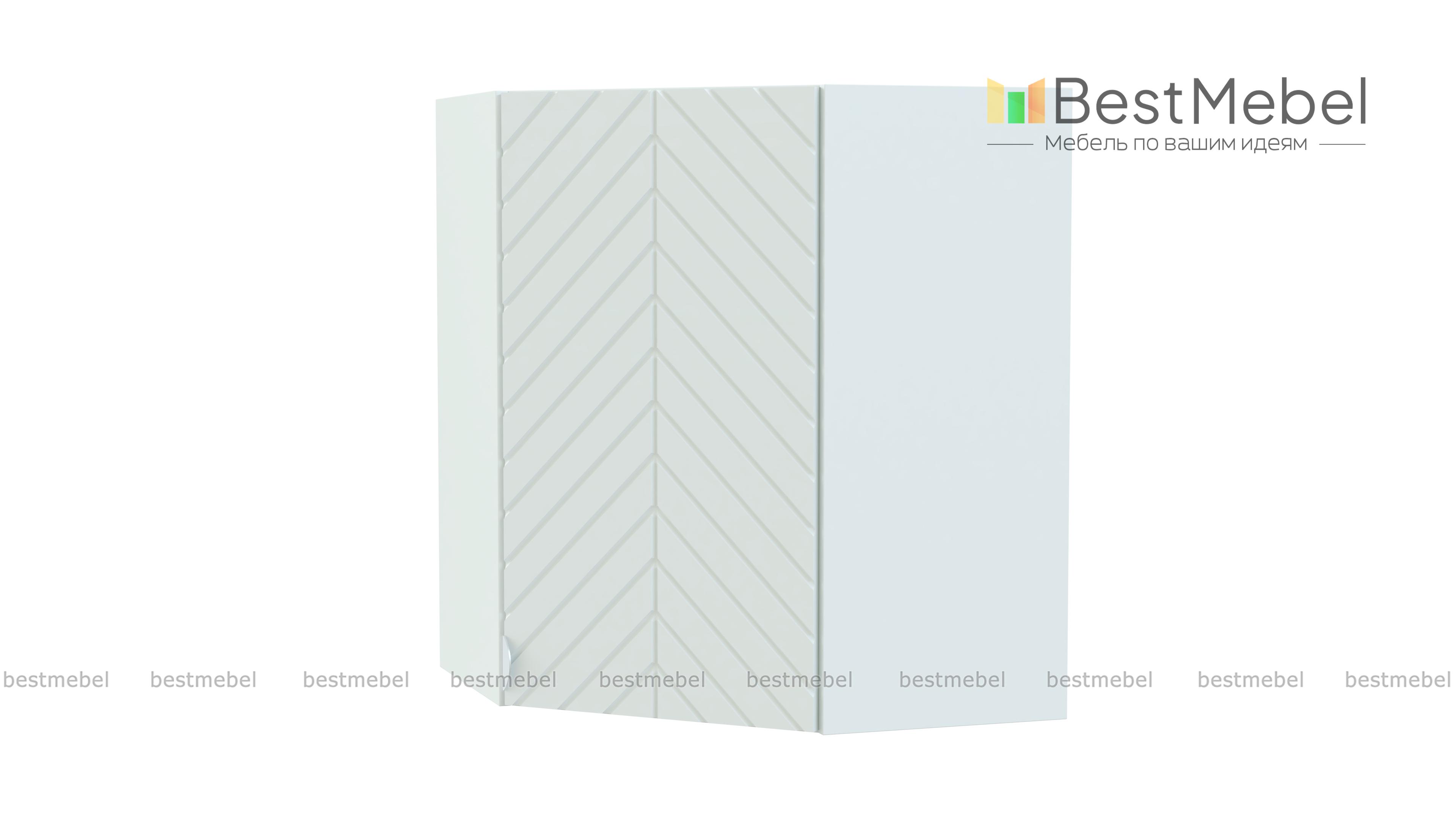 Шкаф верхний угловой Анаис BMS - Фото