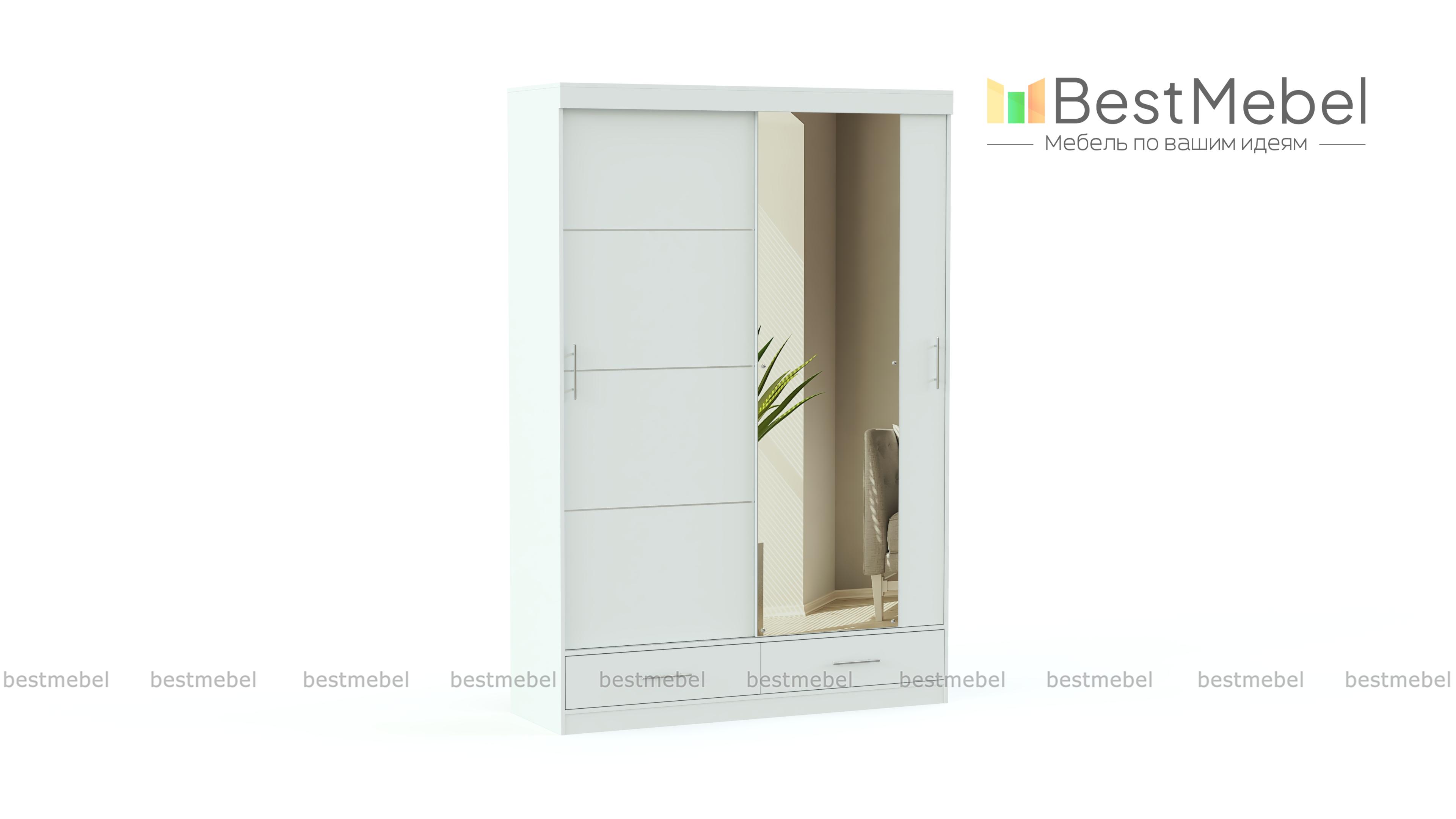 Шкаф-купе Марсель 208 Г 268 BMS - Фото