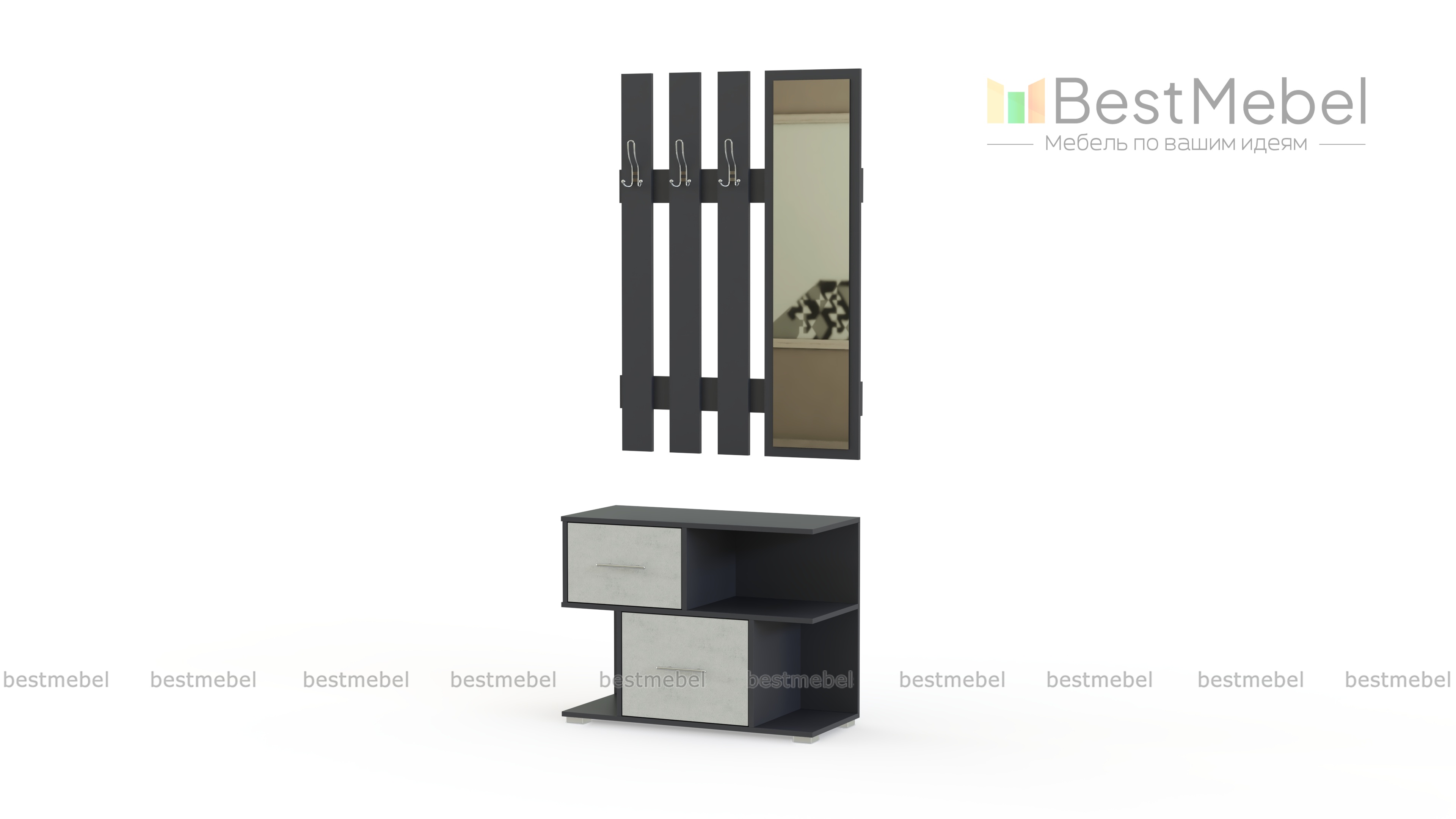 Прихожая Идеал 25 BMS