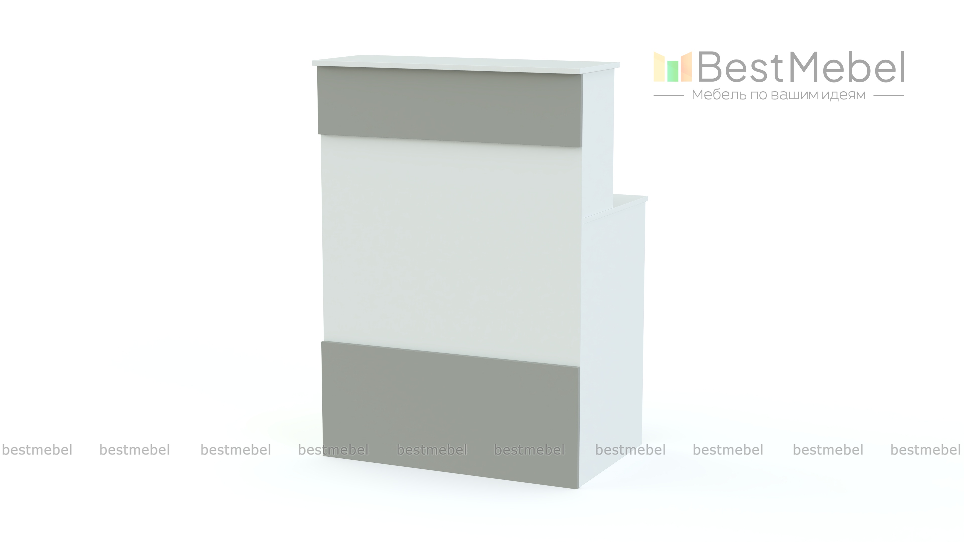 Ресепшен Рейна №1 с тумбой BMS