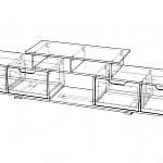 Схема сборки Тумба под ТВ Алиса 8 BMS