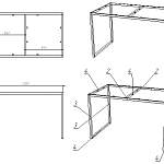 Стол компьютерный Моджо 5 BMS