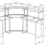 Схема сборки Стойка ресепшн Арни 1 BMS