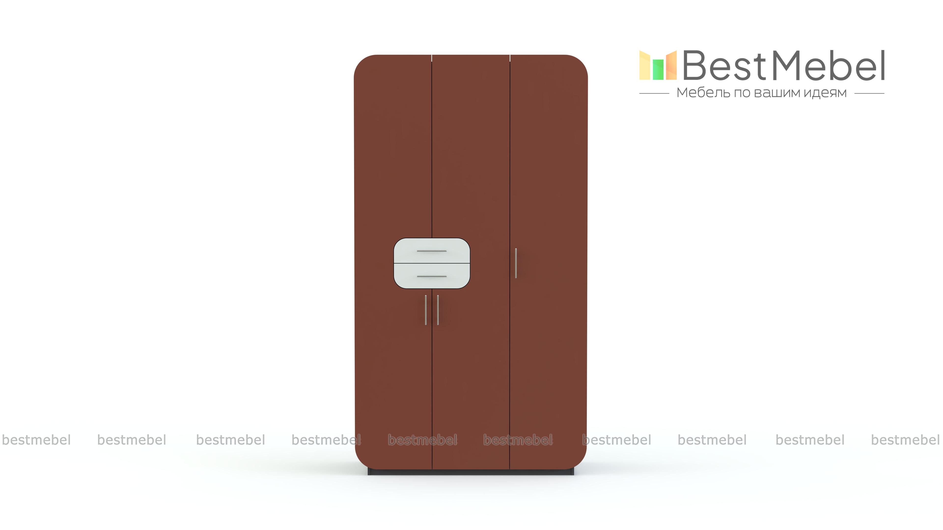 Распашной шкаф Модерно 9.1 BMS - Фото