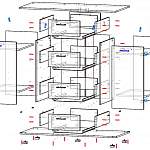 Схема сборки Комод Фиона BMS