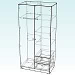 Шкаф распашной Вильхаттен Vilhatten 1