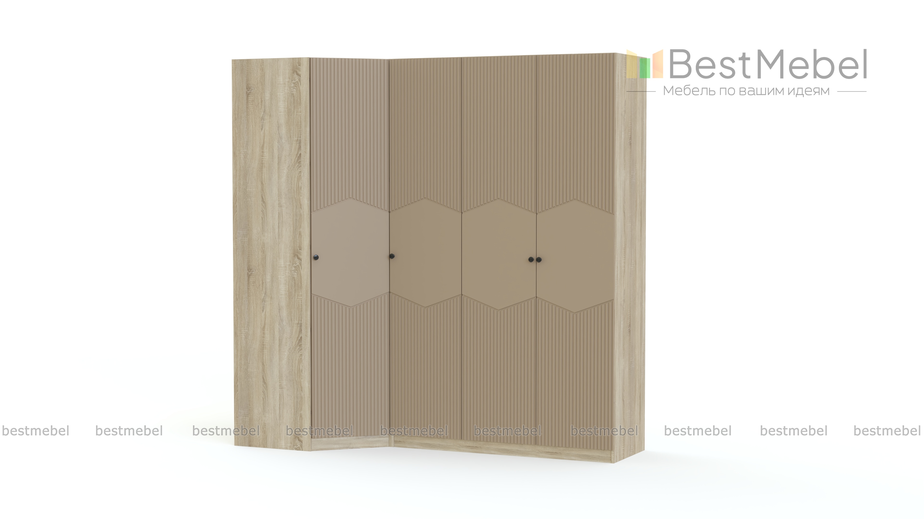 Шкаф угловой Клэр 13 BMS