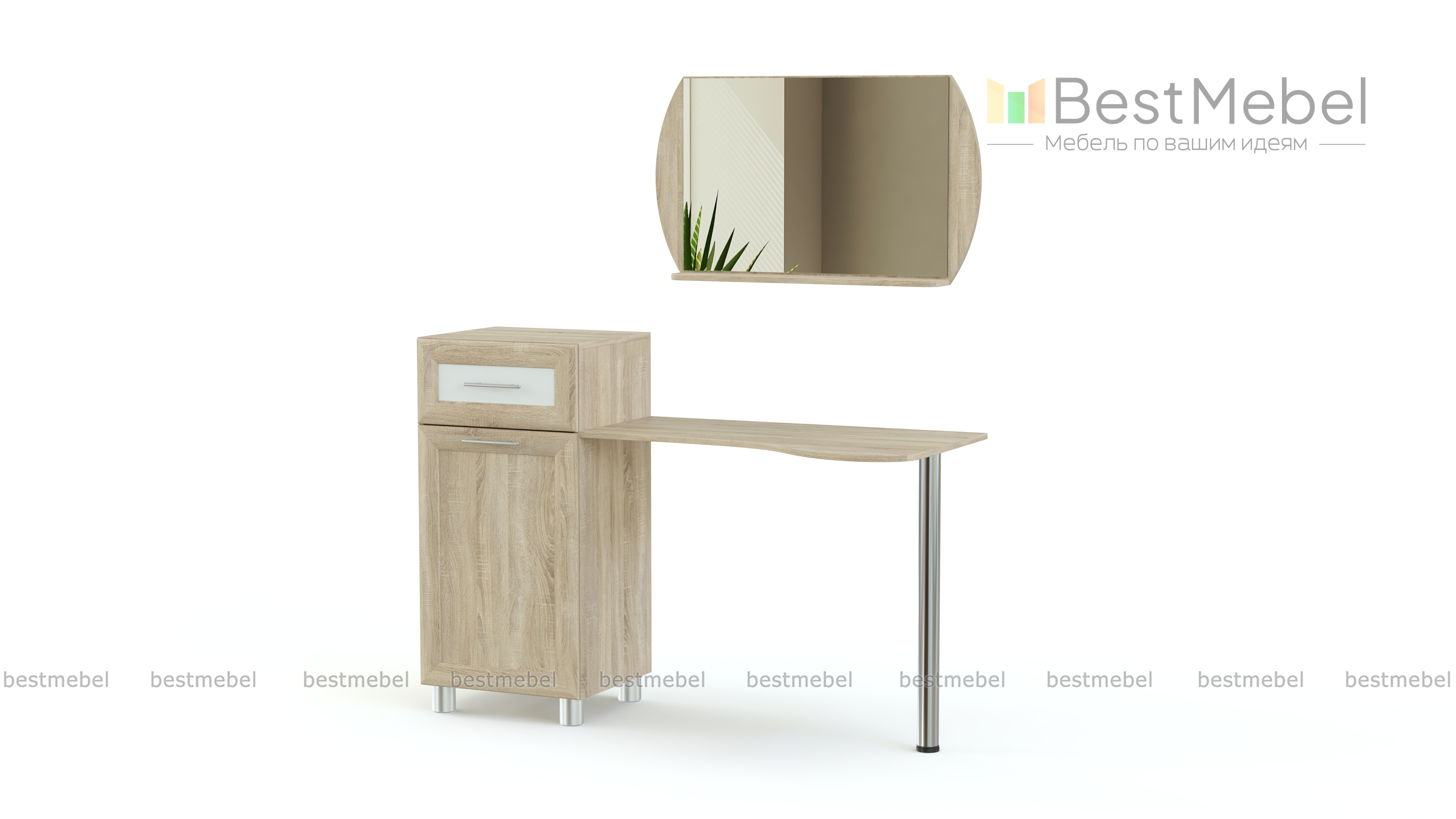 Туалетный столик Мелисса СТ 814 BMS