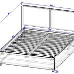 Схема сборки Кровать Гудзон 5 BMS