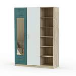 Шкаф с зеркалом Анастасия 4 BMS - Фото 6