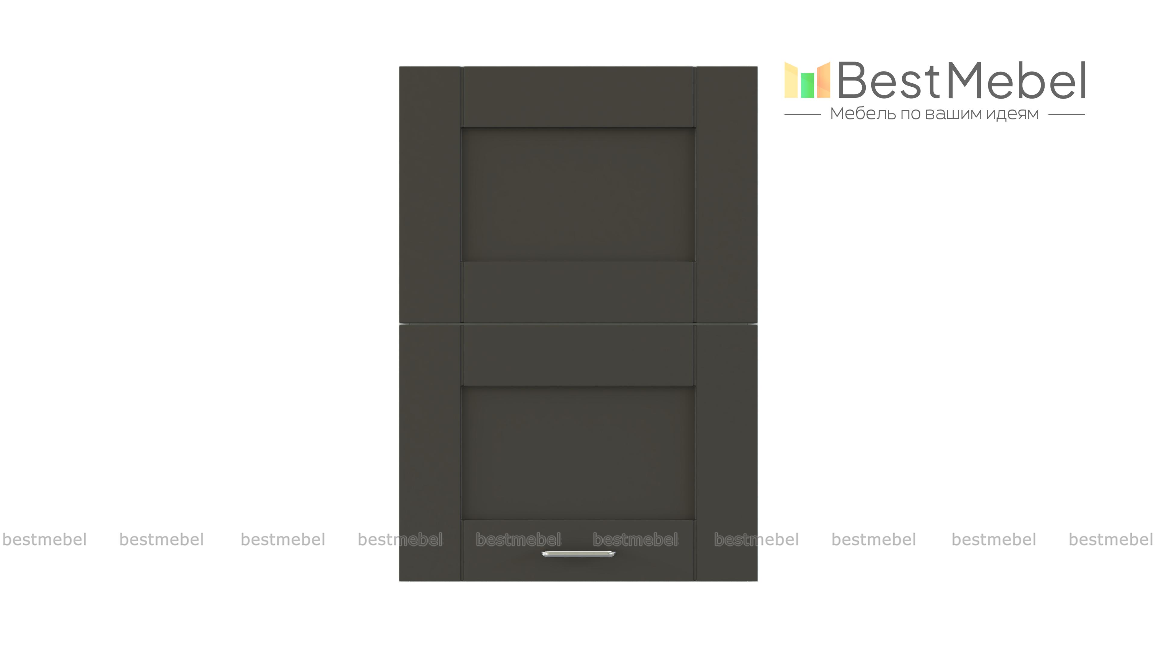 Шкаф верхний горизонтальный Лофт с ПМ BMS - Фото