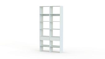 Стеллаж для одежды Мирта 6 BMS (800х2400х550)