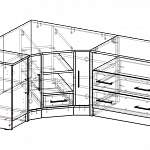 Схема сборки Тумба угловая под ТВ Роми 1 BMS