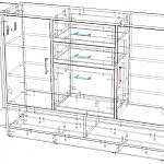 Схема сборки Тумба для обуви Кения 1 BMS