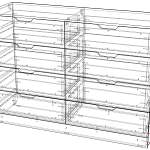 Комод Нордли Nordli 12