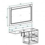 Схема сборки Мебель для ванной комнаты Синти 5 BMS