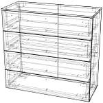 Комод Эмилия 18 BMS