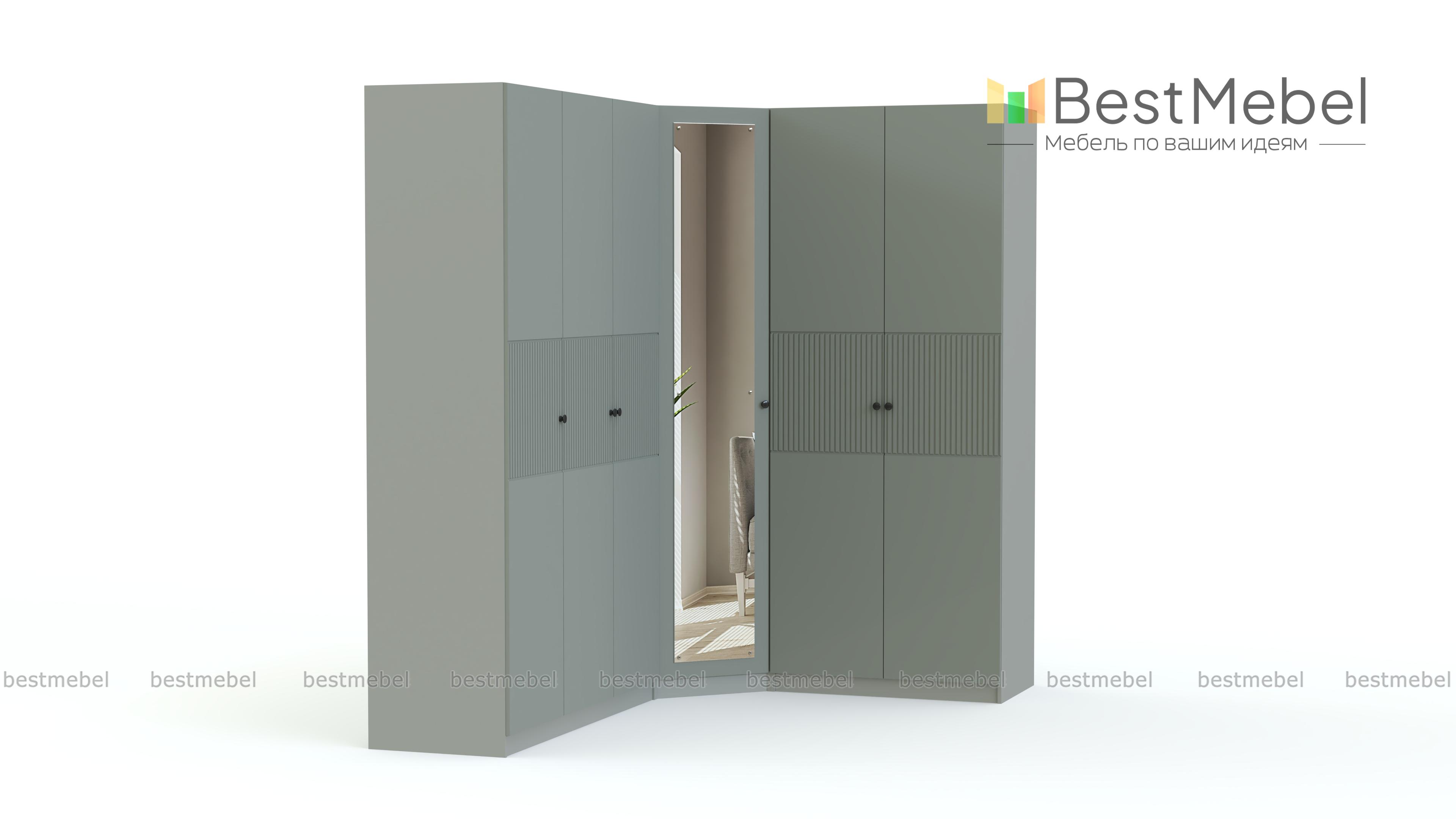 Шкаф угловой Ланс 37 BMS - Фото