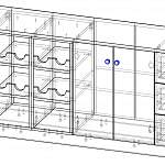 Чертеж Стеллаж Бинс 6 BMS