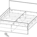 Схема сборки Кровать Джорджия 2 BMS