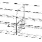 Схема сборки Тумба для ТВ Фьюжн BMS